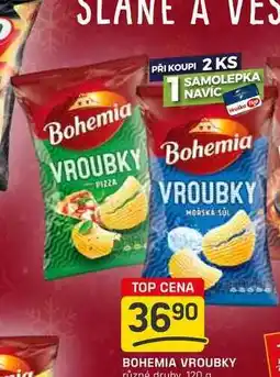 Flop BOHEMIA VROUBKY různé druhy 120g nabídka