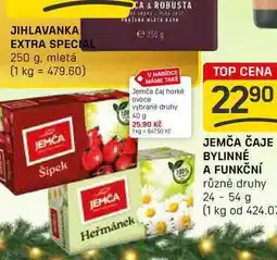 Flop JEMČA ČAJE BYLINNÉ A FUNKČNÍ různé druhy 24-54 g nabídka