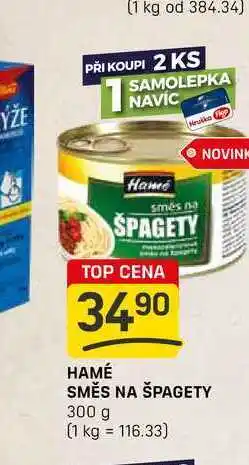 Flop HAMÉ SMĚS NA ŠPAGETY 300 g nabídka