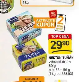 Flop NEKTON TUŇÁK vybrané druhy 80 g p.p. 52-56 g nabídka