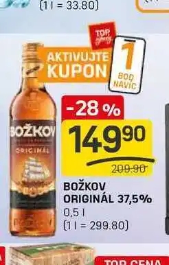 Flop BOŽKOV ORIGINÁL 37,5% 0,5l nabídka