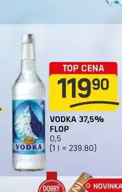 Flop VODKA 37,5% FLOP 0,5l nabídka