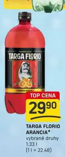 Flop TARGA FLORIO ARANCIA vybrané druhy 1.33l nabídka