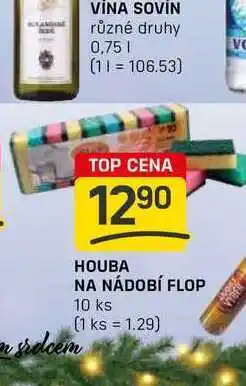 Flop HOUBA NA NÁDOBÍ FLOP 10 ks nabídka