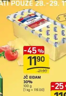 Flop JČ EIDAM 30% 100 g nabídka