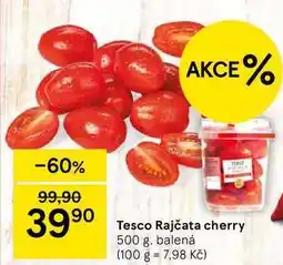Tesco Tesco Rajčata cherry, 500 g, balená nabídka