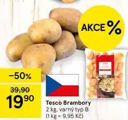 Tesco Tesco Brambory, 2 kg, varný typ B nabídka