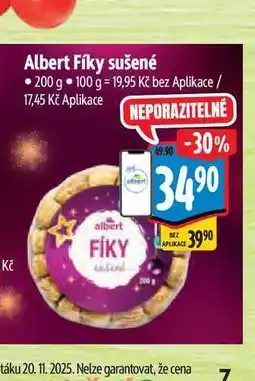 Albert Albert Fíky sušené 200 g nabídka
