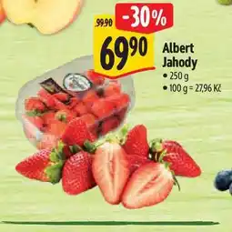 Albert Albert Jahody 250 g nabídka