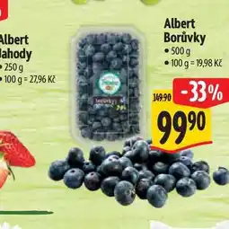 Albert Albert Borůvky 500 g nabídka