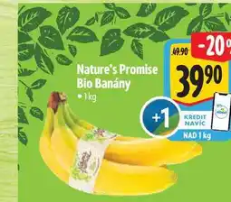 Albert Nature's Promise Bio Banány 1kg nabídka