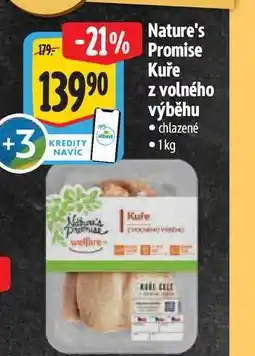 Albert Nature's Promise Kuře z volného výběhu 1 kg nabídka