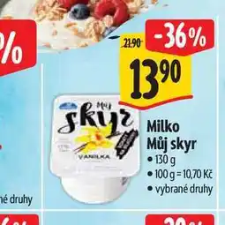 Albert Milko Můj skyr 130 g nabídka