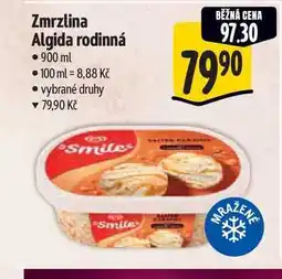 Albert Zmrzlina Algida rodinná 900 ml nabídka