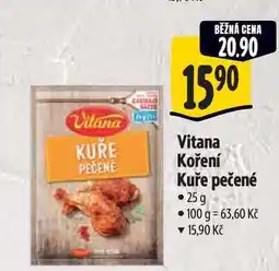 Albert Vitana Koření Kuře pečené 25 g nabídka