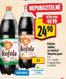 Albert Kofola Jablko se skořicí/ Vánoční punč 21 nabídka