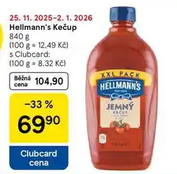 Tesco Hellmann's Kečup, 840 g nabídka