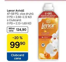 Tesco Lenor Aviváž, 47-59 PD, více druhů nabídka