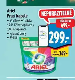 Albert Ariel Prací kapsle 44 dávek nabídka