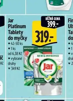 Albert Jar Platinum Tablety do myčky 42-50 ks nabídka