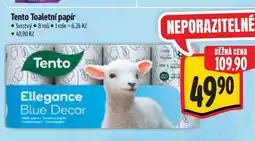 Albert Tento Toaletní papír 3vrstvý 8 rolí nabídka