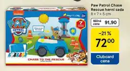 Tesco Paw Patrol Chase Rescue herní sada, 8 × 7 × 5 cm nabídka