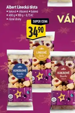 Albert Albert Linecká těsta 400 g nabídka