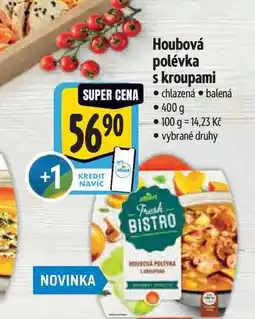 Albert Houbová polévka s kroupami 400 g nabídka
