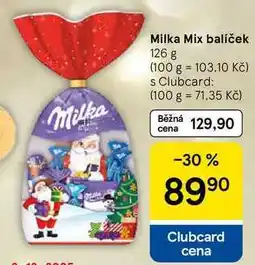 Tesco Milka Milka Mix balíček, 126 g nabídka