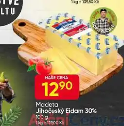 Hruška Madeta Jihočeský Eidam 30% 100 g nabídka