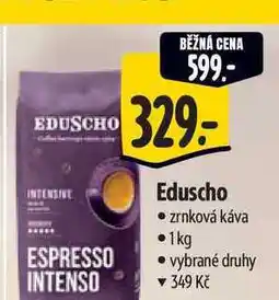Albert Eduscho zrnková káva 1kg nabídka
