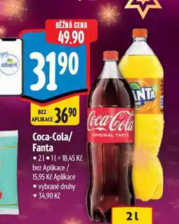 Albert Coca-Cola 2 l nabídka