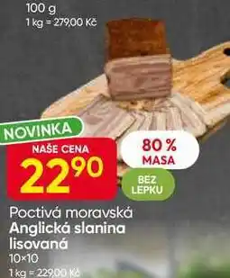 Hruška Anglická slanina lisovaná 10×10 100g nabídka