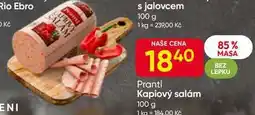Hruška Prantl Kapiový salám 100 g nabídka