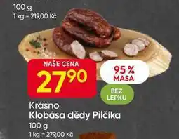 Hruška Klobása dědy Pilčíka 100 g nabídka