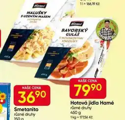 Hruška Hamé Hotová jídla 450g, vybrané druhy nabídka