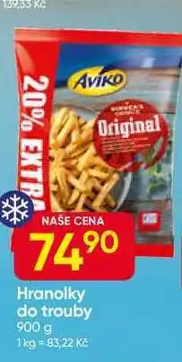 Hruška Aviko Hranolky do trouby 900 g nabídka