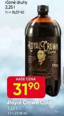 Hruška Royal Crown Cola 1,33l nabídka