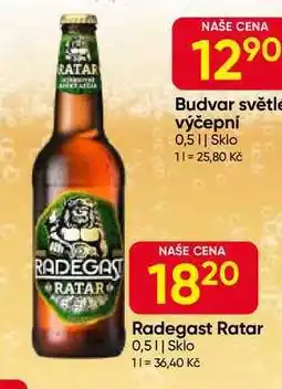Hruška Radegast Ratar 0,5l sklo nabídka