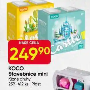 Hruška KOCO Stavebnice mini různé druhy 239-412 ks nabídka
