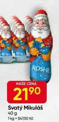 Hruška ROSHEN Svatý Mikuláš 40g nabídka