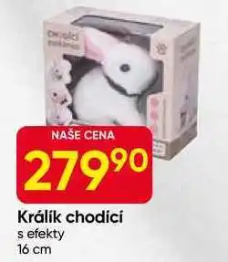 Hruška Králik chodící s efekty 16 cm nabídka
