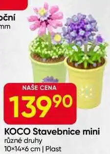 Hruška KOCO Stavebnice mini různé druhy 10×14×6 cm nabídka
