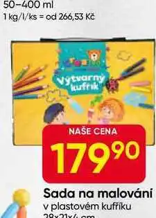 Hruška Sada na malování v plastovém kufříku nabídka