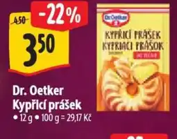 Albert Dr. Oetker Kypřící prášek nabídka
