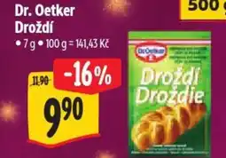 Albert Dr. Oetker Droždí nabídka