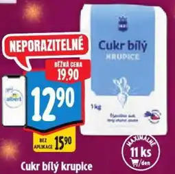 Albert Cukr bílý krupice nabídka