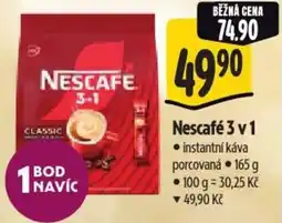 Albert Nescafé 3 v 1 nabídka