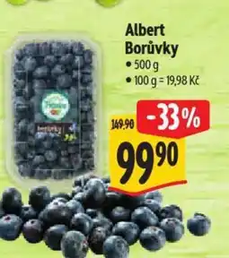 Albert Albert Borůvky nabídka