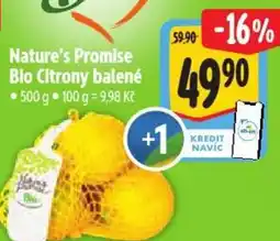 Albert Nature's Promise Blo Citrony balené nabídka